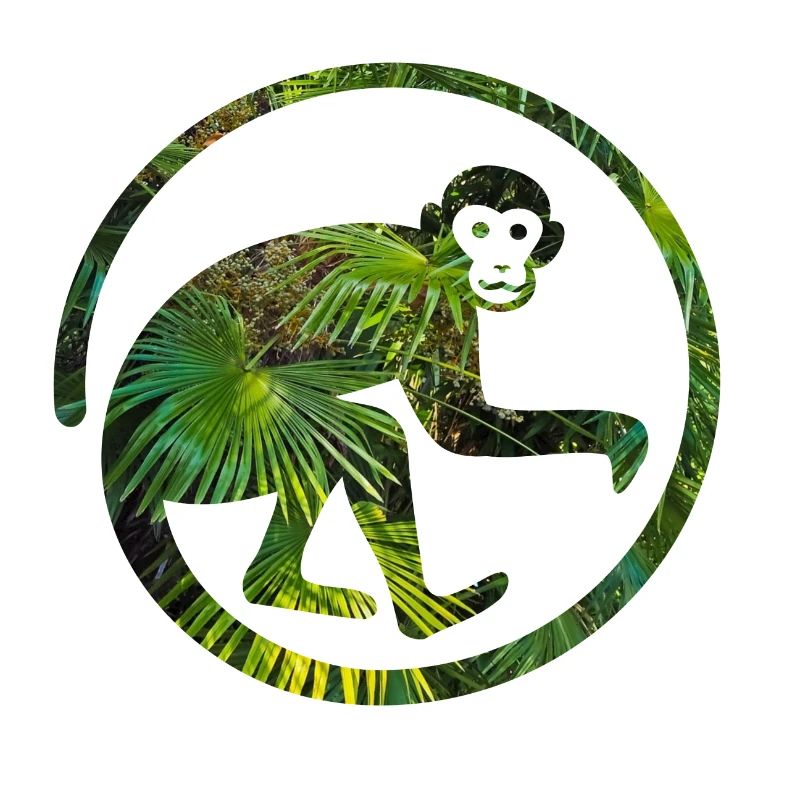 Affe im Dschungel Affen