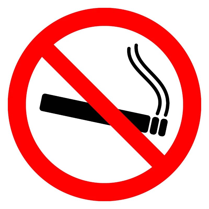 Interdiction de fumer - panneau d'interdiction de fumer
