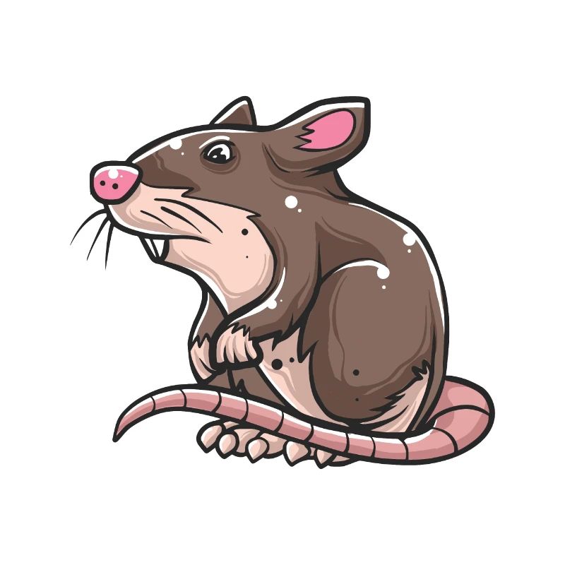Braune Ratte