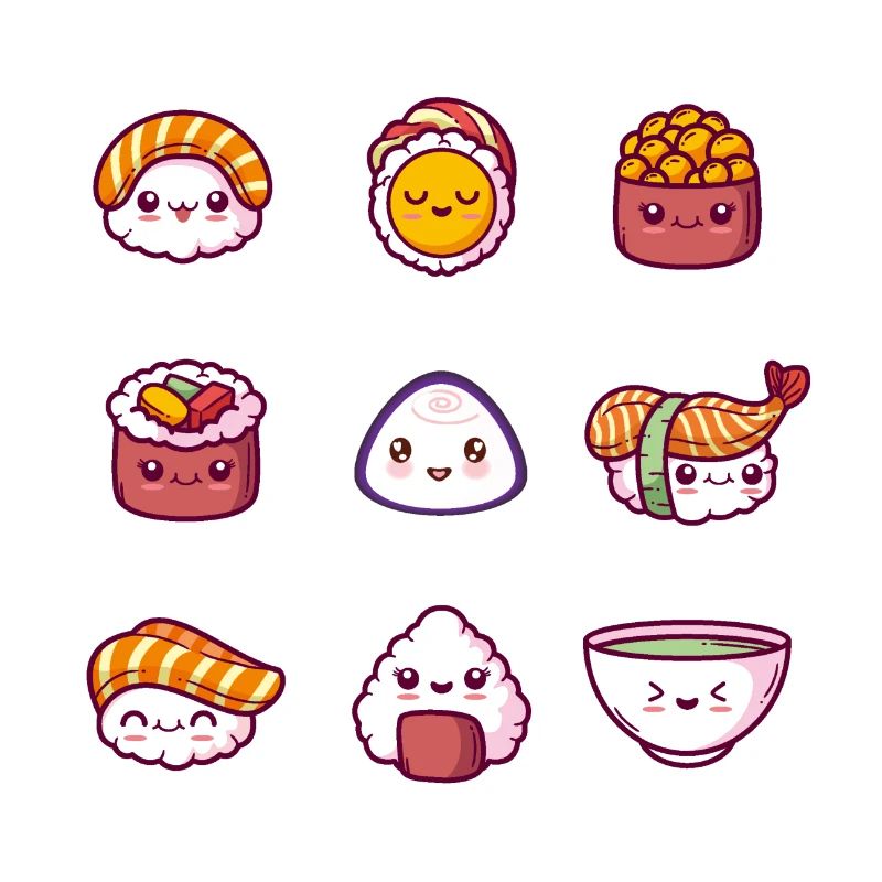 kawaii sushi