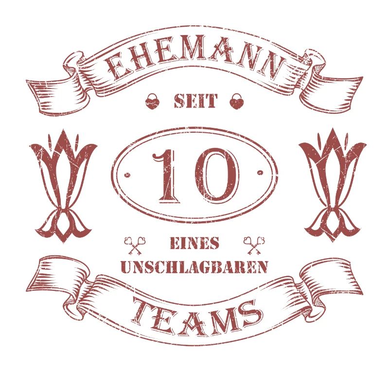 Rosen Hochzeit 10 Jahre Ehemann Ehepaar