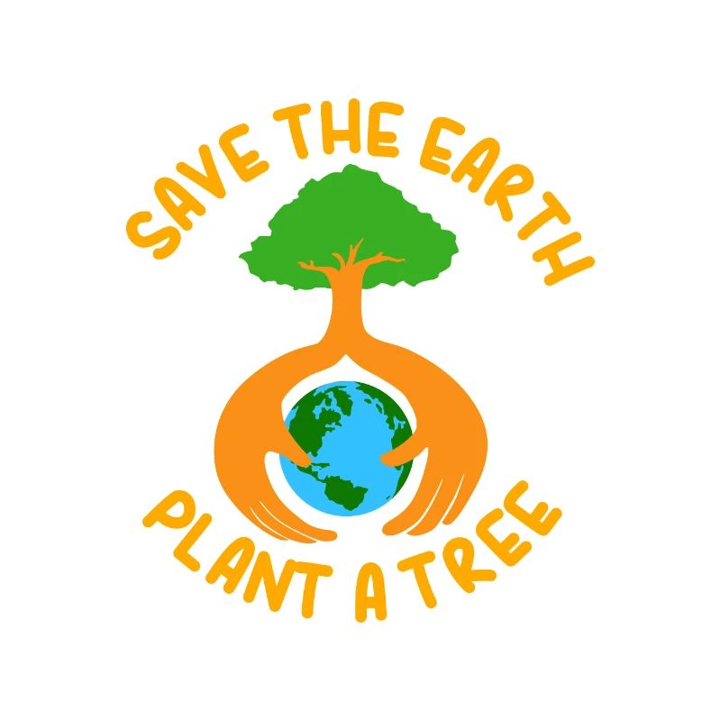 Earth Day Save the earth plans a tree gift idea