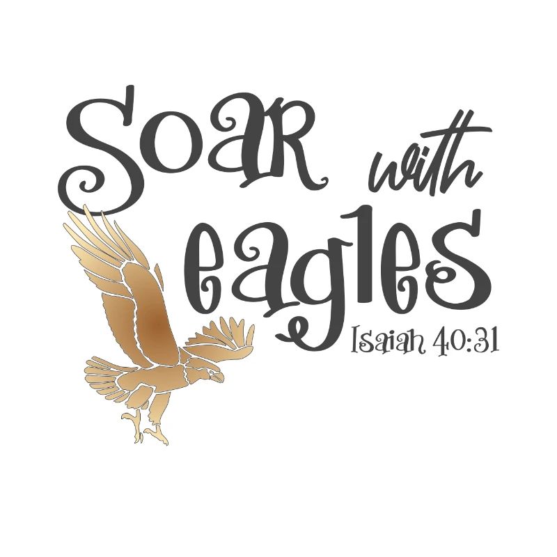 Christian Design Soar avec des aigles et de l’or