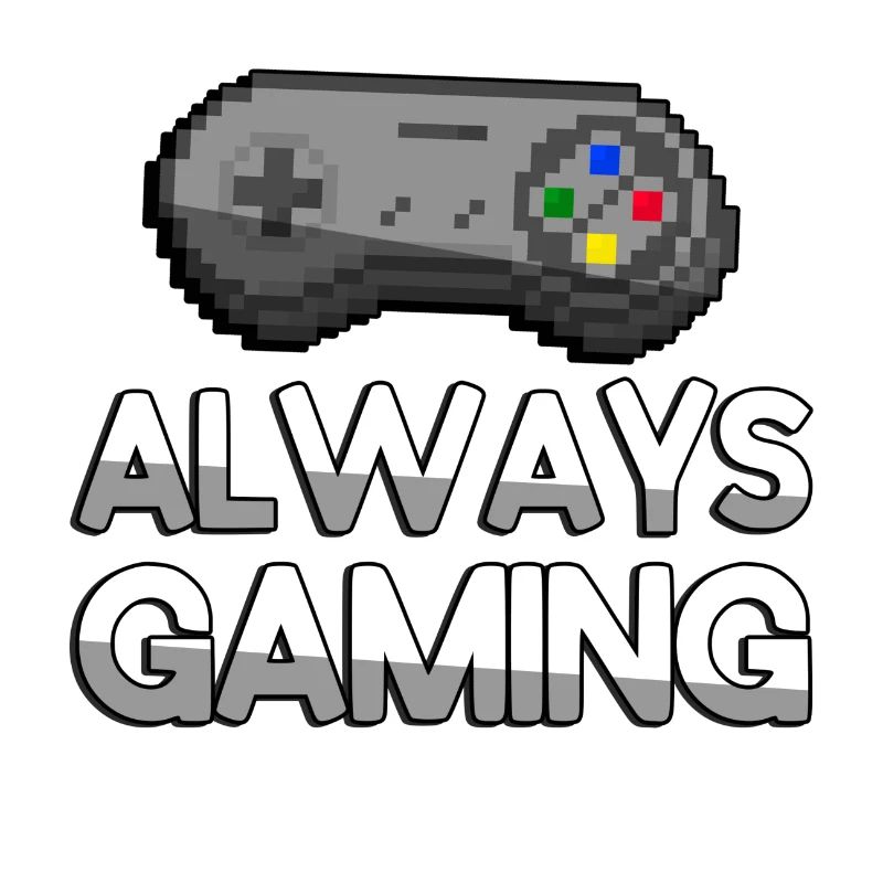 ALWAYS GAMING + SNES Controller - Gaming