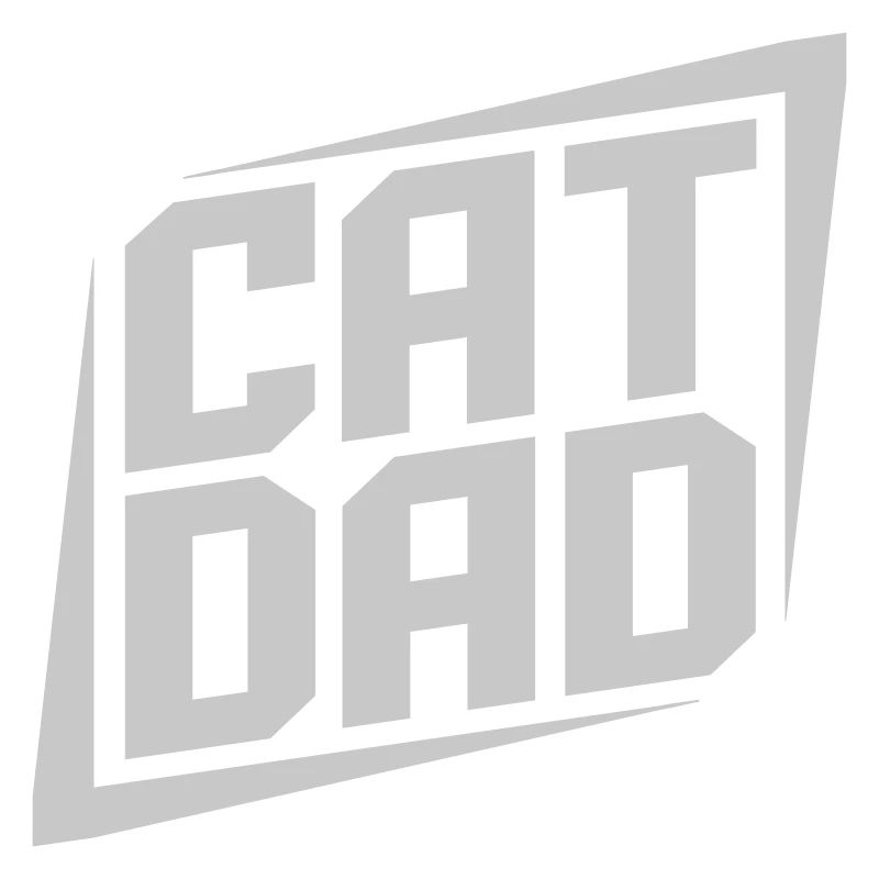 Cat Dad Logo Design