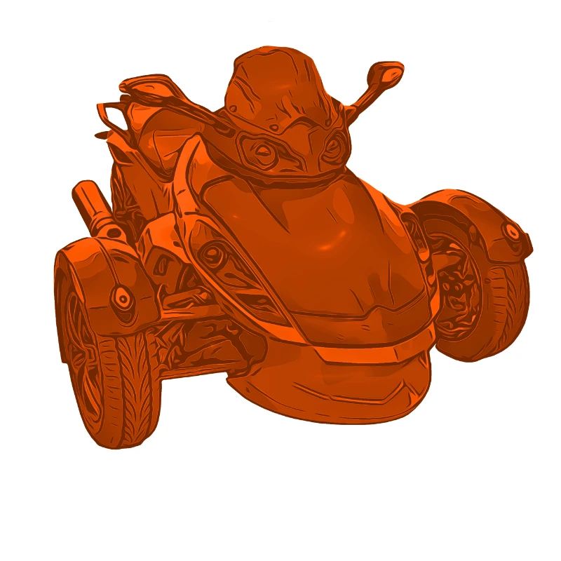 Trike Spyder orange