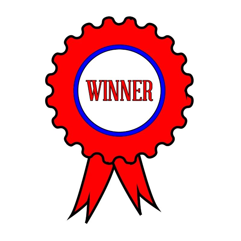 Gewinner Rote Rosette