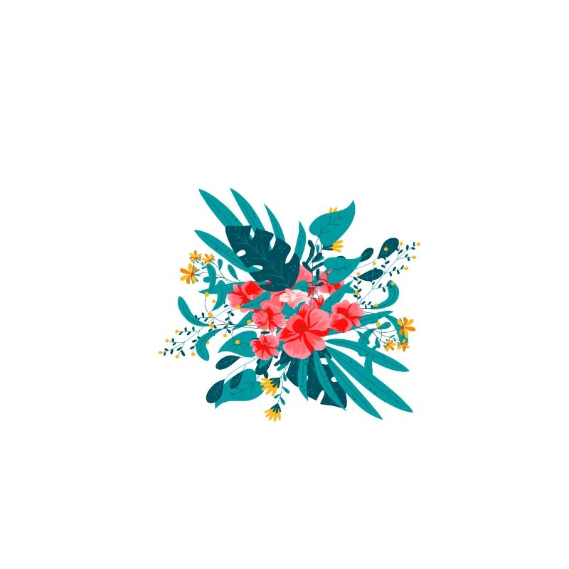 letter Y flowered