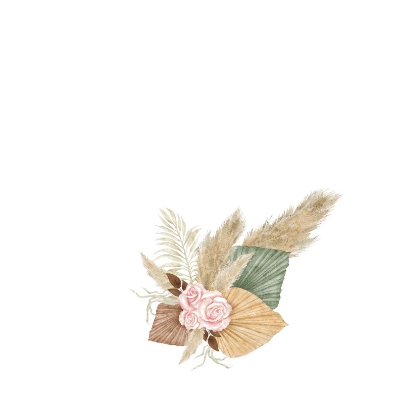 Buchstabe V Blumen