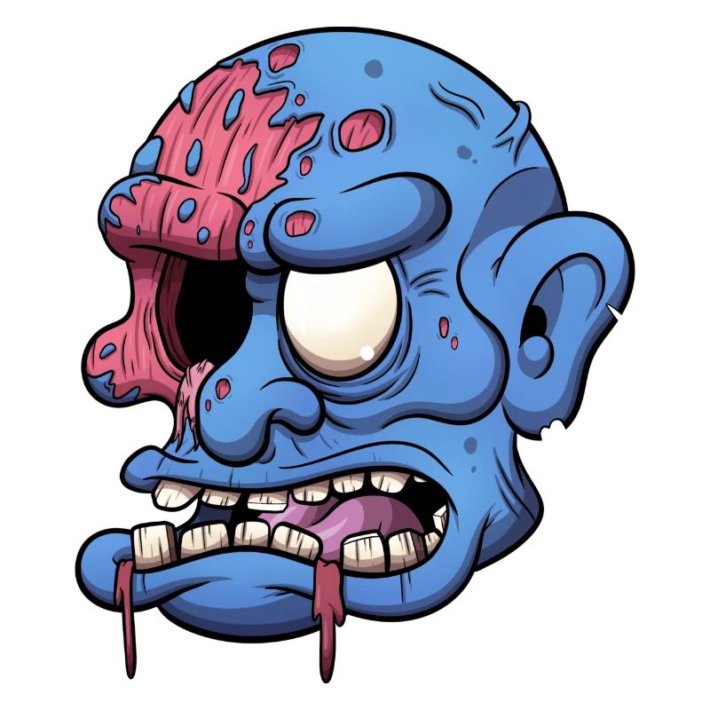 Shot Zombie Head