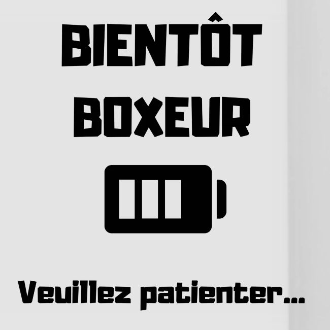 BIENTOT BOXEUR BLACK