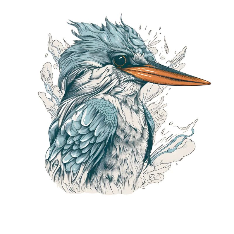 Kingfisher close