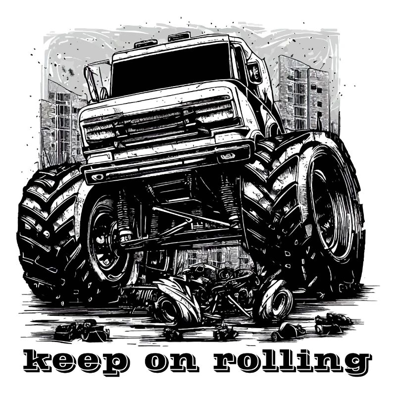 Monstertruck keep on rolling