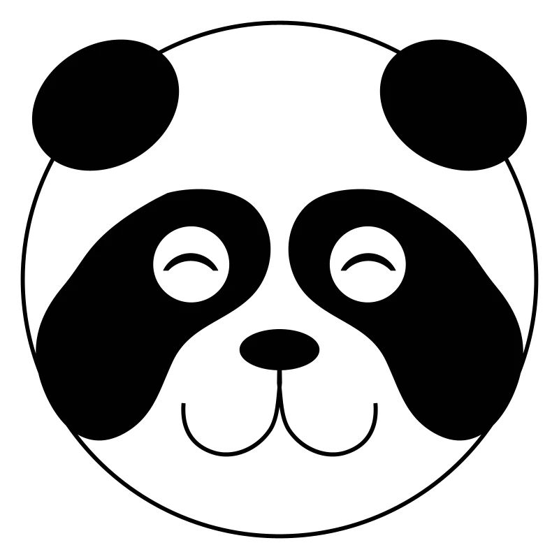 Panda Face 001