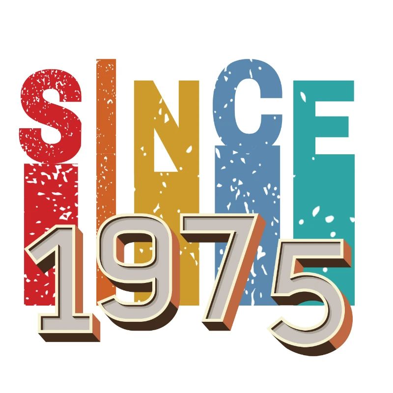 Since 1975 retro