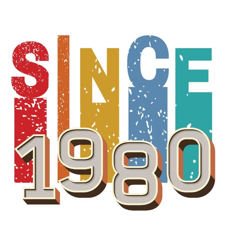 Since 1980 retro