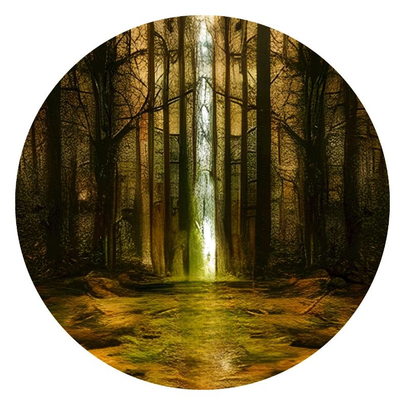 Dunkler Wald