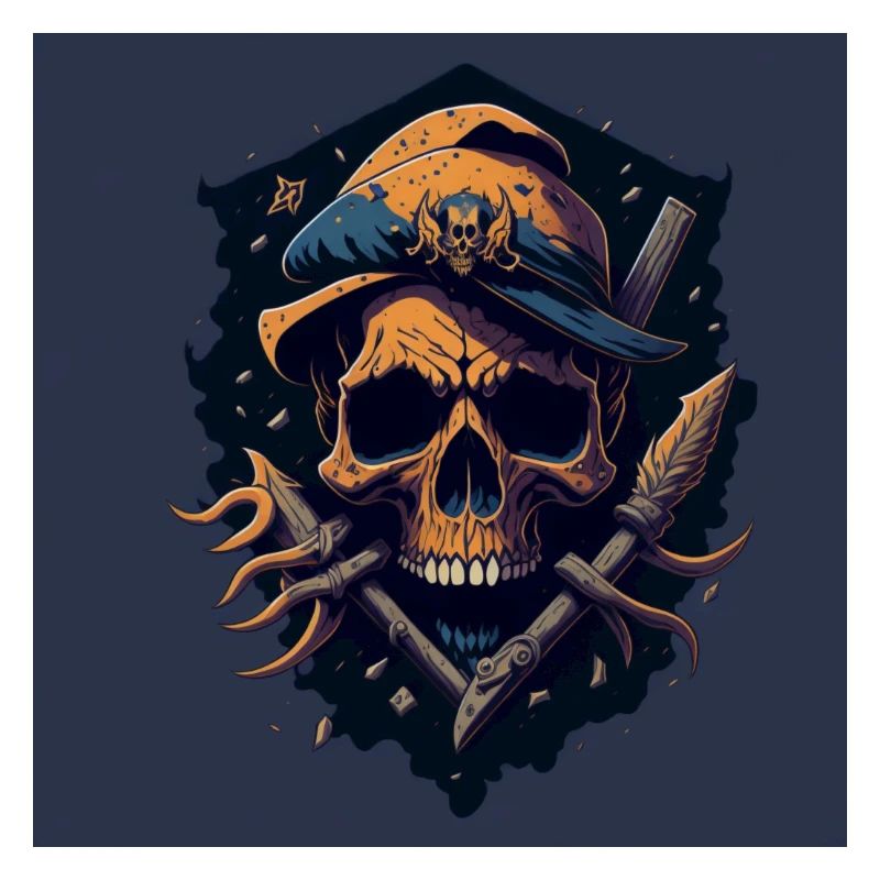 Crâne de pirate Crâne Crâne