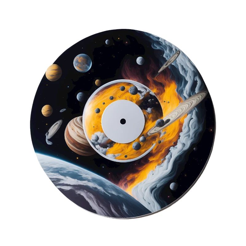 Vinyl Platte CD Retro Cool Universum
