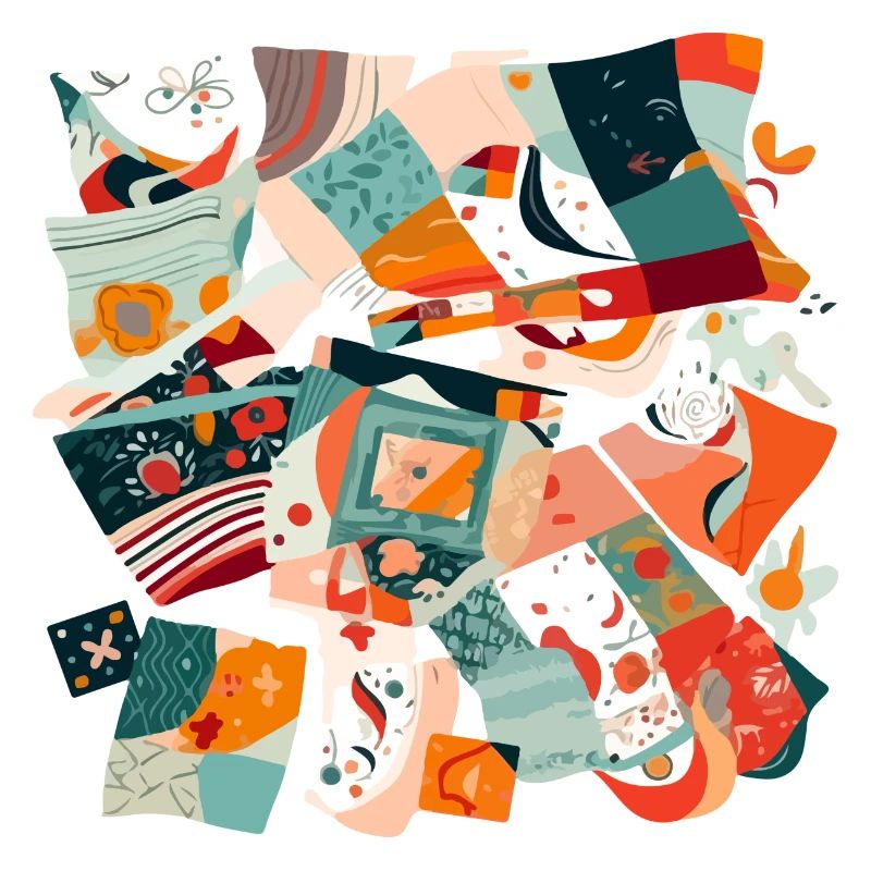 Fabric patchwork