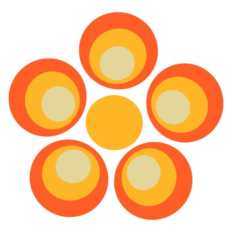 70s Flower Pattern