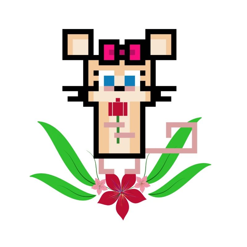 Blumenmaus