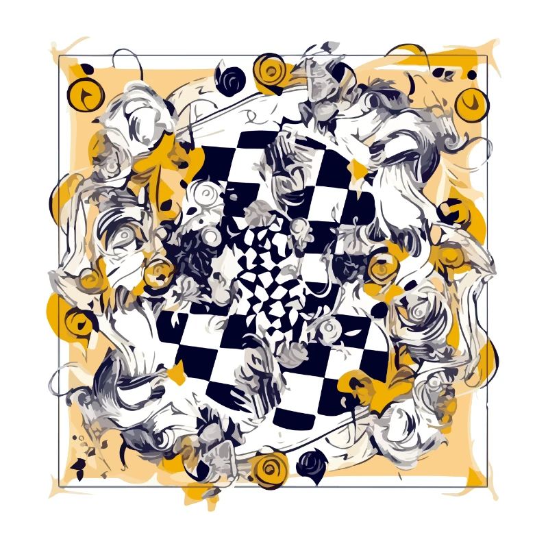 Abstraction échiquéenne n°4