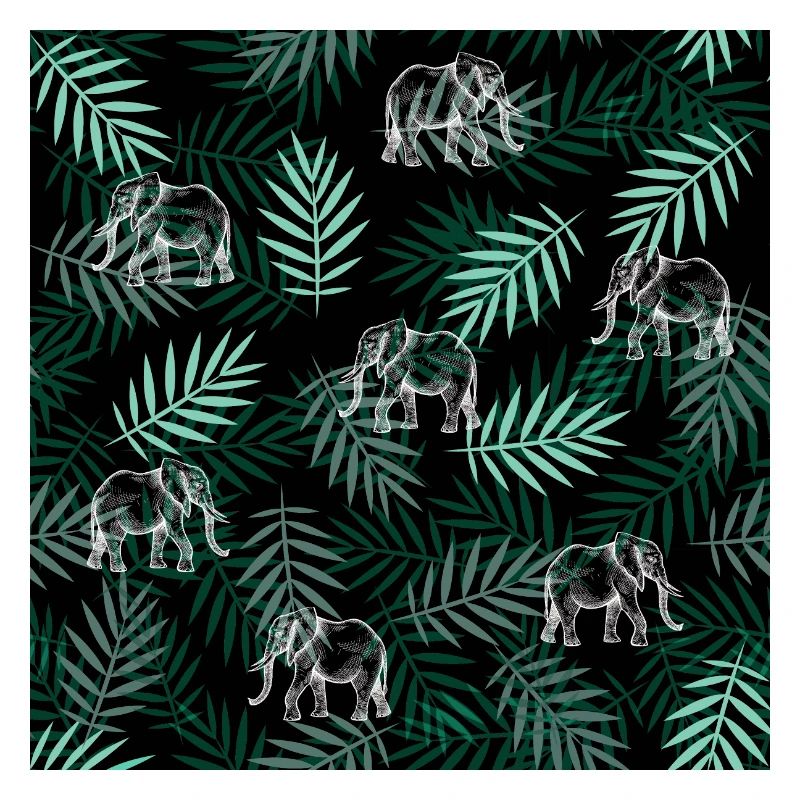 Elefanten-Muster Elephant Pattern