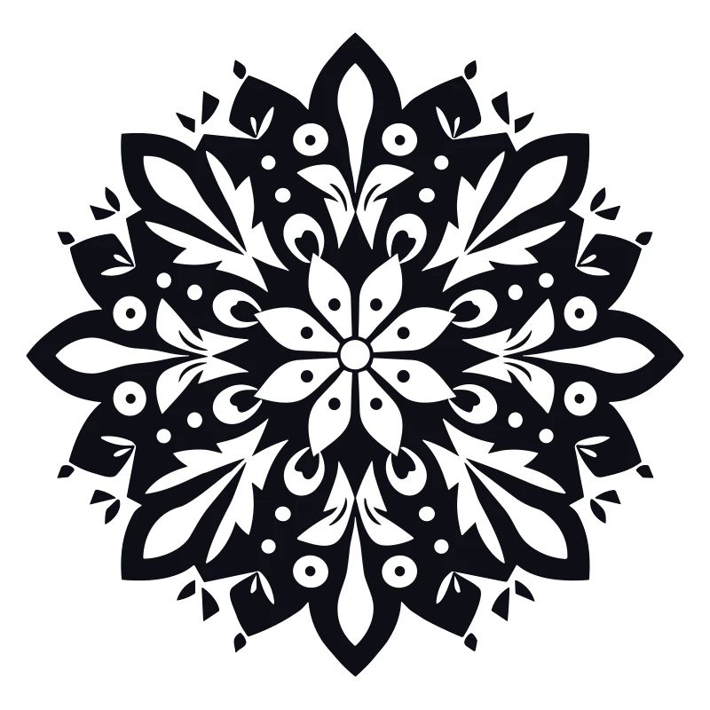Snowflake pattern