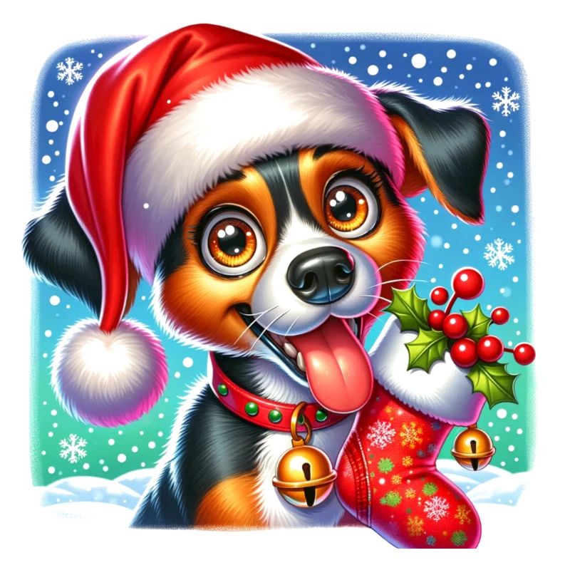 Chien de Noël