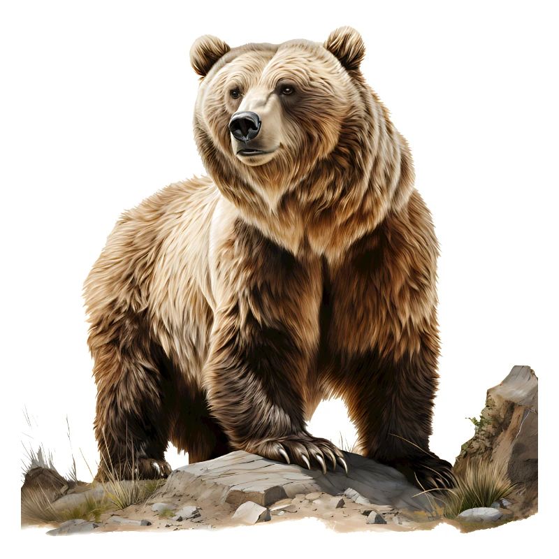L’ours brun est un grand prédateur redoutable