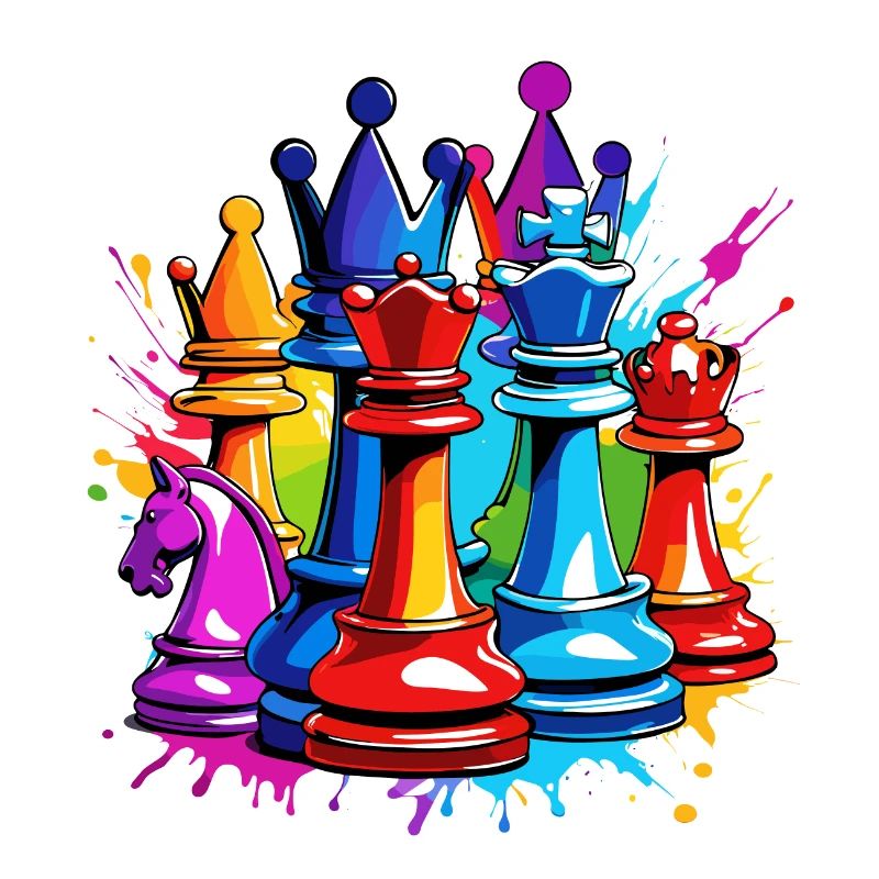 Chess / Pieces / Strategy / Brain Teaser / Nerd