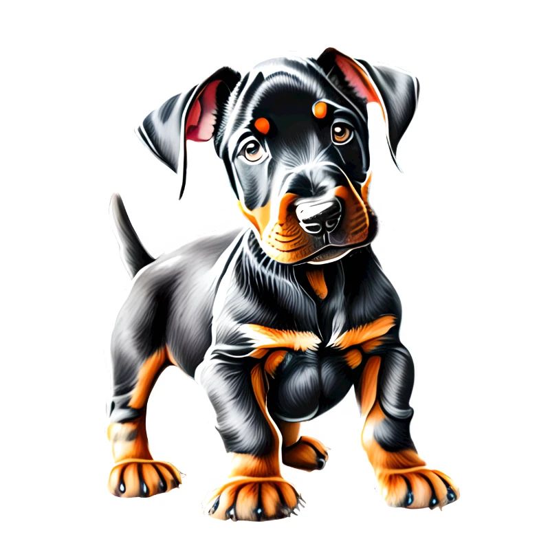 Dobermann Hund Dobermannwelpe Dobermanntrainer
