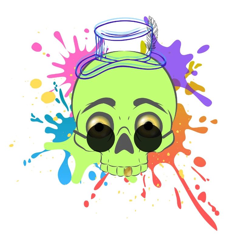 Splash-Schädel