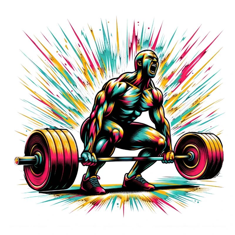 Powerlifting Power: Art Explosion