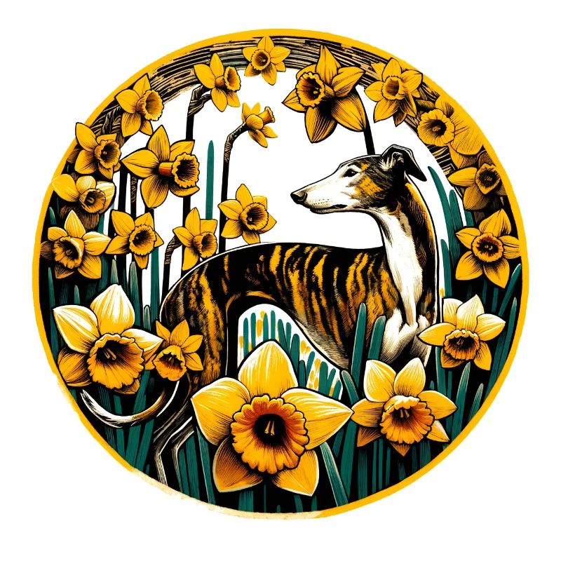 Daffodils Sighthound