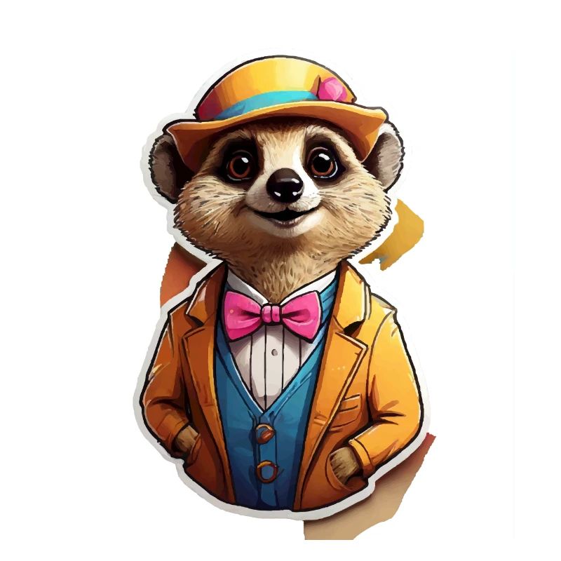 Drôle Bande Dessinée Suricate