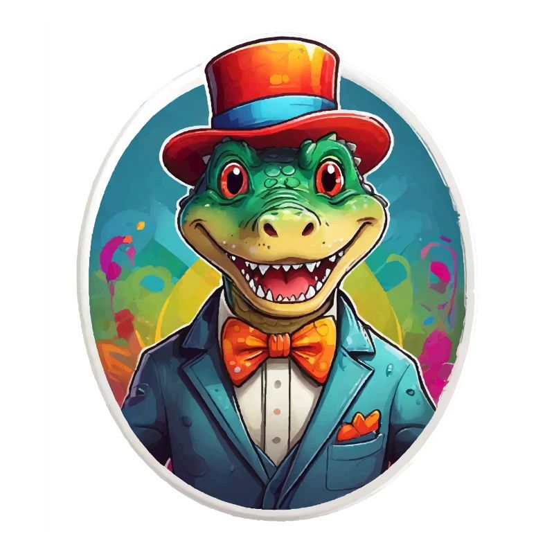 Crocodile comique drôle