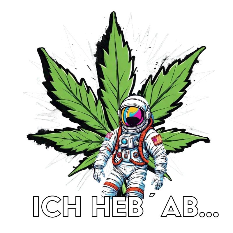 wie ein Astronaut