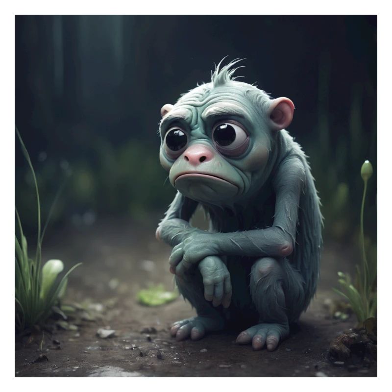 Triste créature