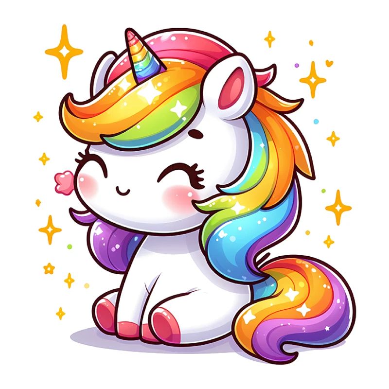 Regenbogen-Einhorn