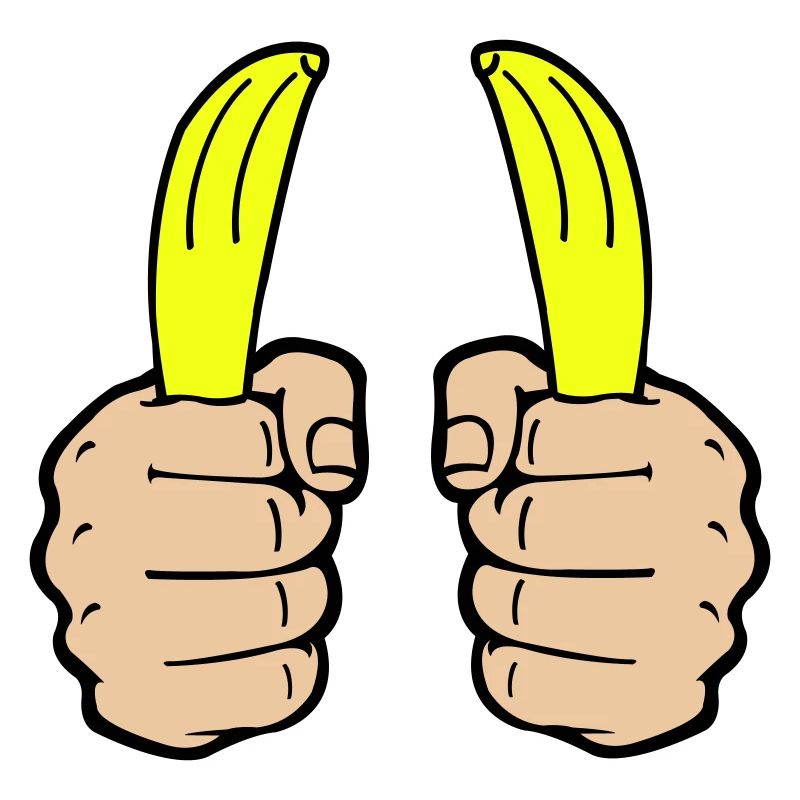 hände banane