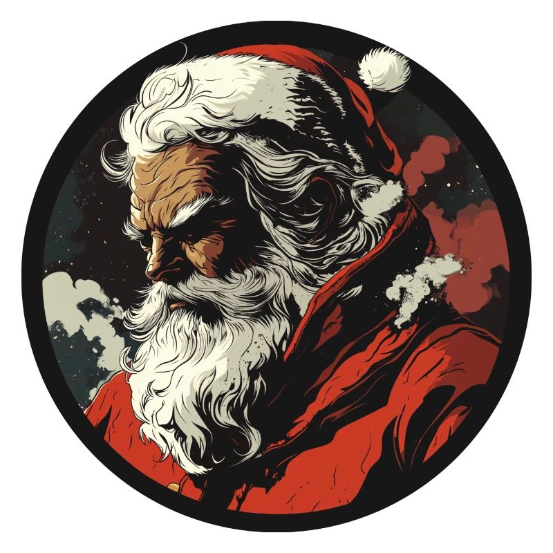 Le Père Noël réfléchi