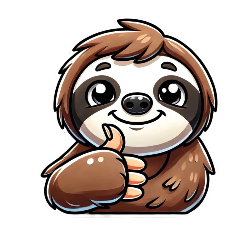 Funny Sloth Design