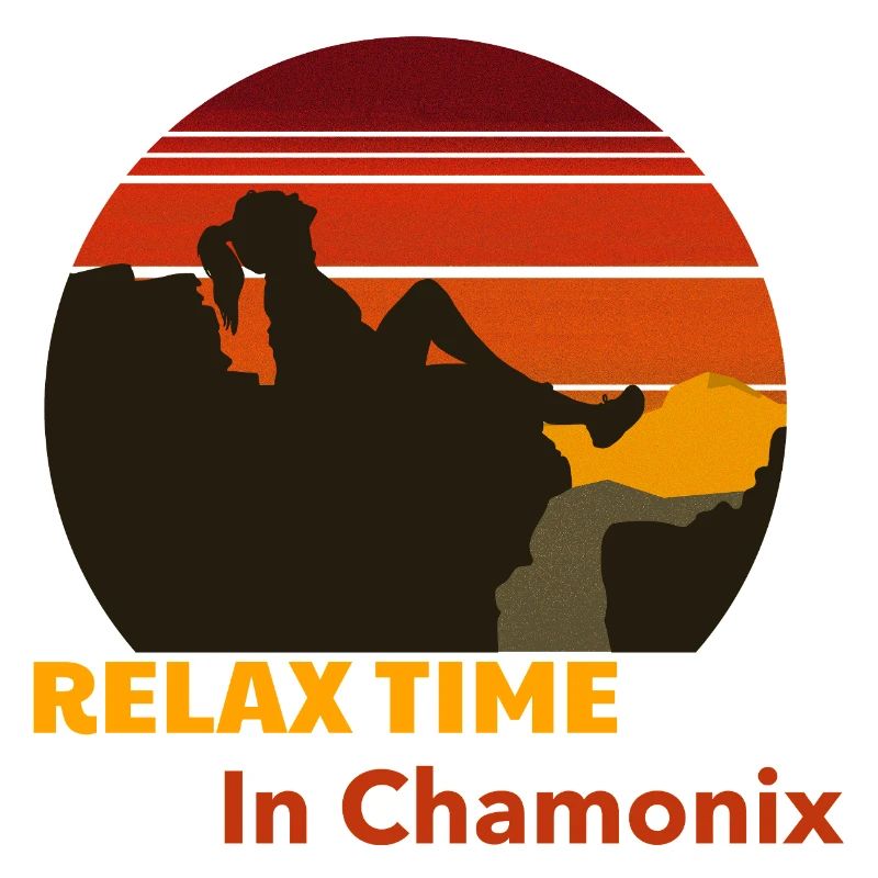 Coucher de soleil Chamonix