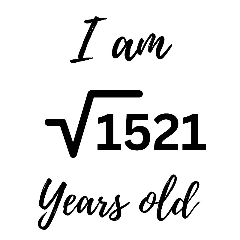 39 ans - Conception élégante du numéro d’anniversaire