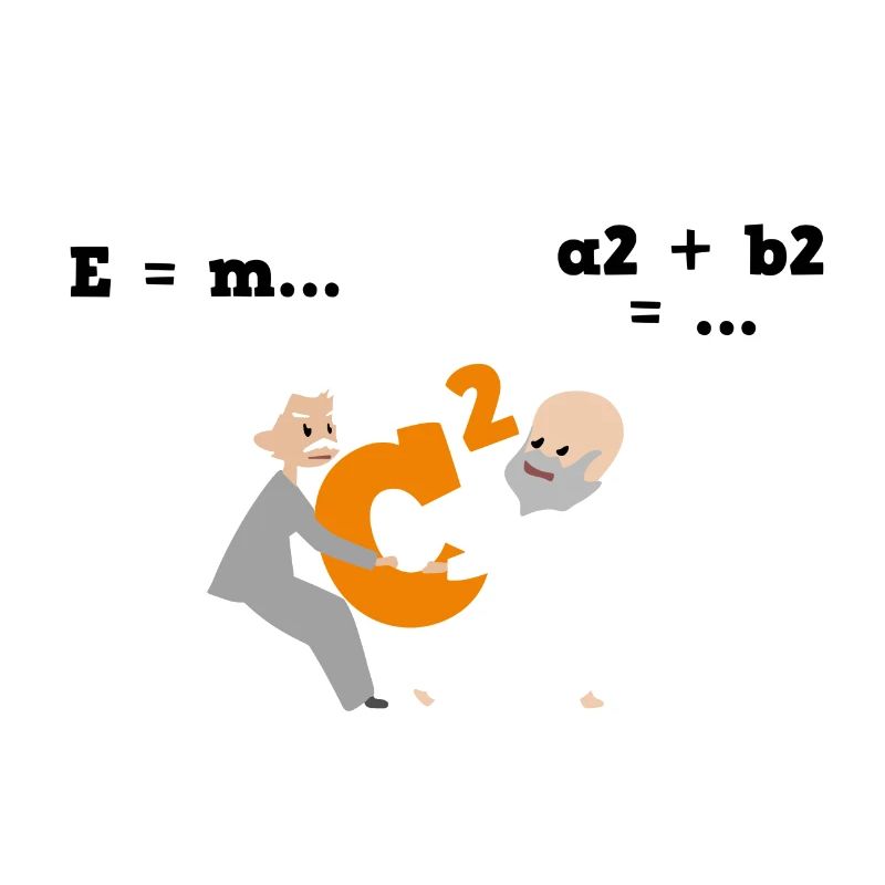 Professeur de mathématiques Phytagoras Gift