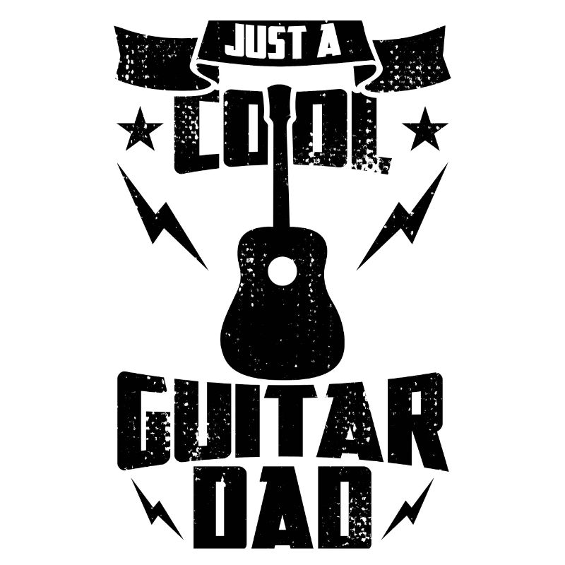 Tout simplement un papa guitariste cool