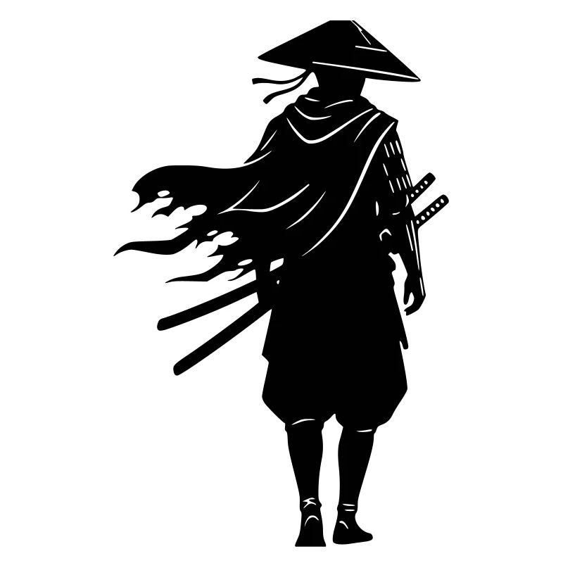 Shadow Warrior Samurai Straw Hat