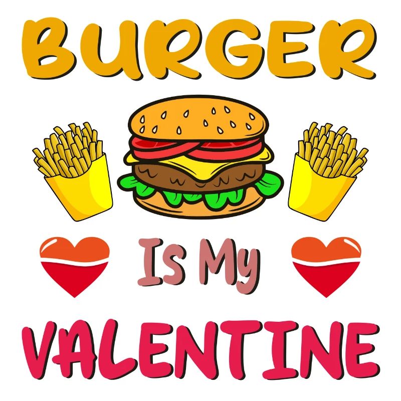 Le burger est ma Saint-Valentin